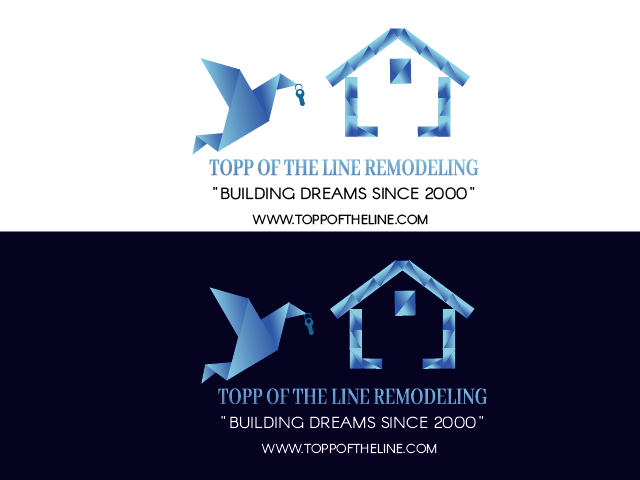 Logo Design by Tanja 7 for Topp Of The Line Remodeling  | Design #19031087