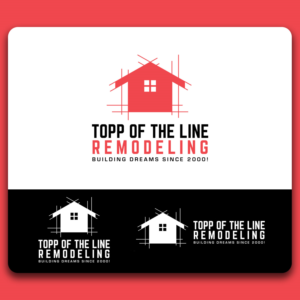 Logo Design by SGS.Design for Topp Of The Line Remodeling  | Design #19005954