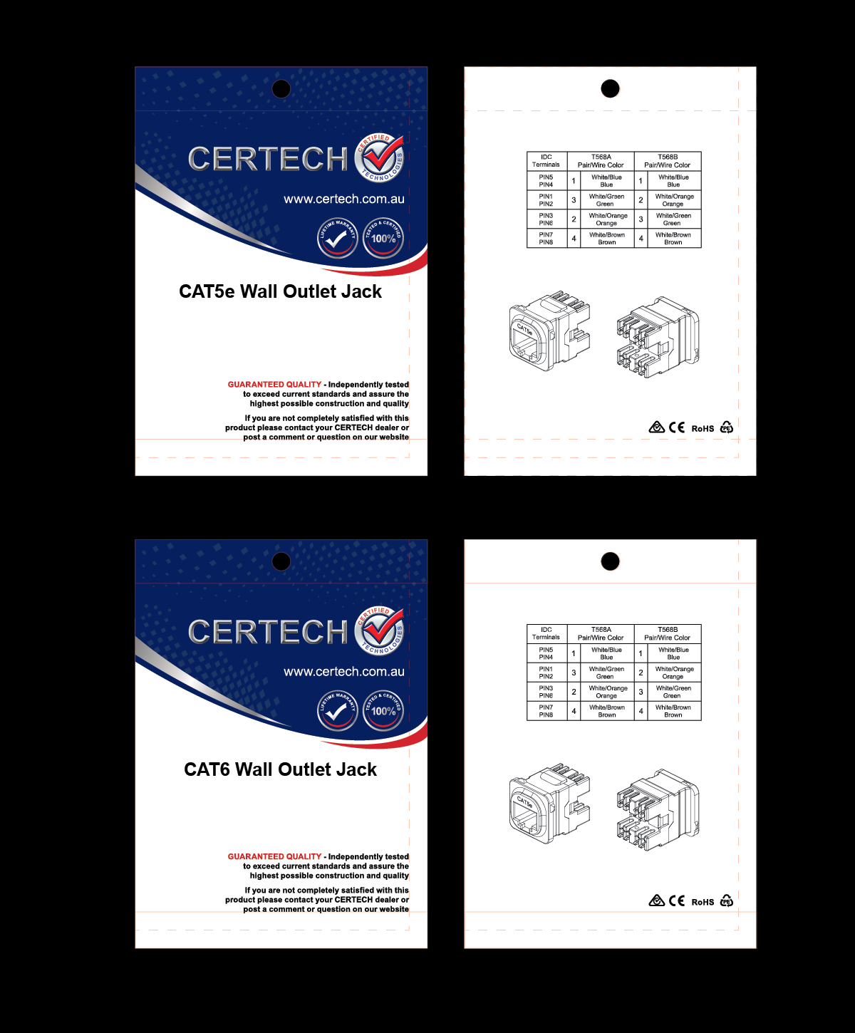 Packaging Design by PointGrfx for CERTECH | Design #18949792