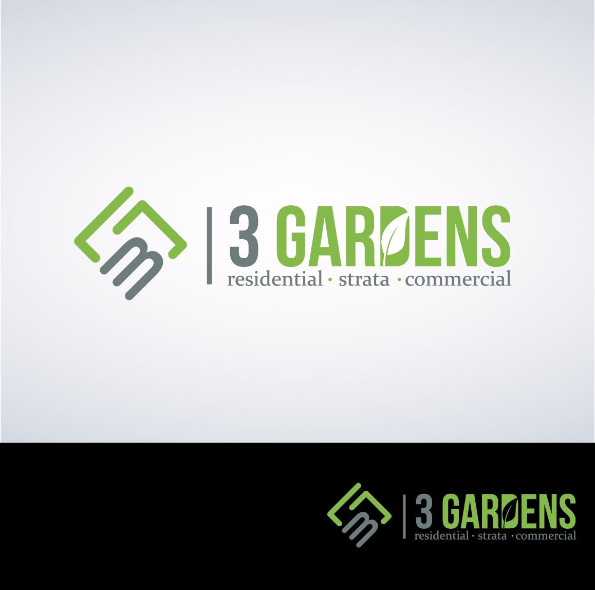 Logo Design by SJL Designs for 3 Gardens | Design #18955582