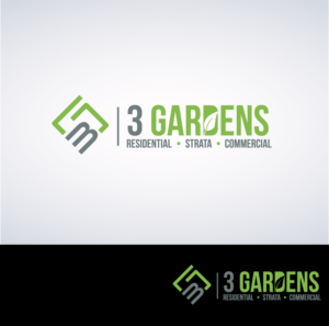 Logo Design by SJL Designs for 3 Gardens | Design: #18964885