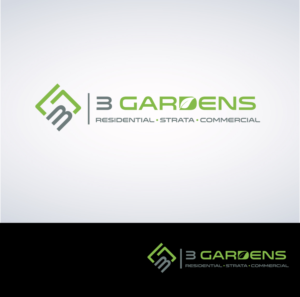 Logo Design by SJL Designs for 3 Gardens | Design: #18964973