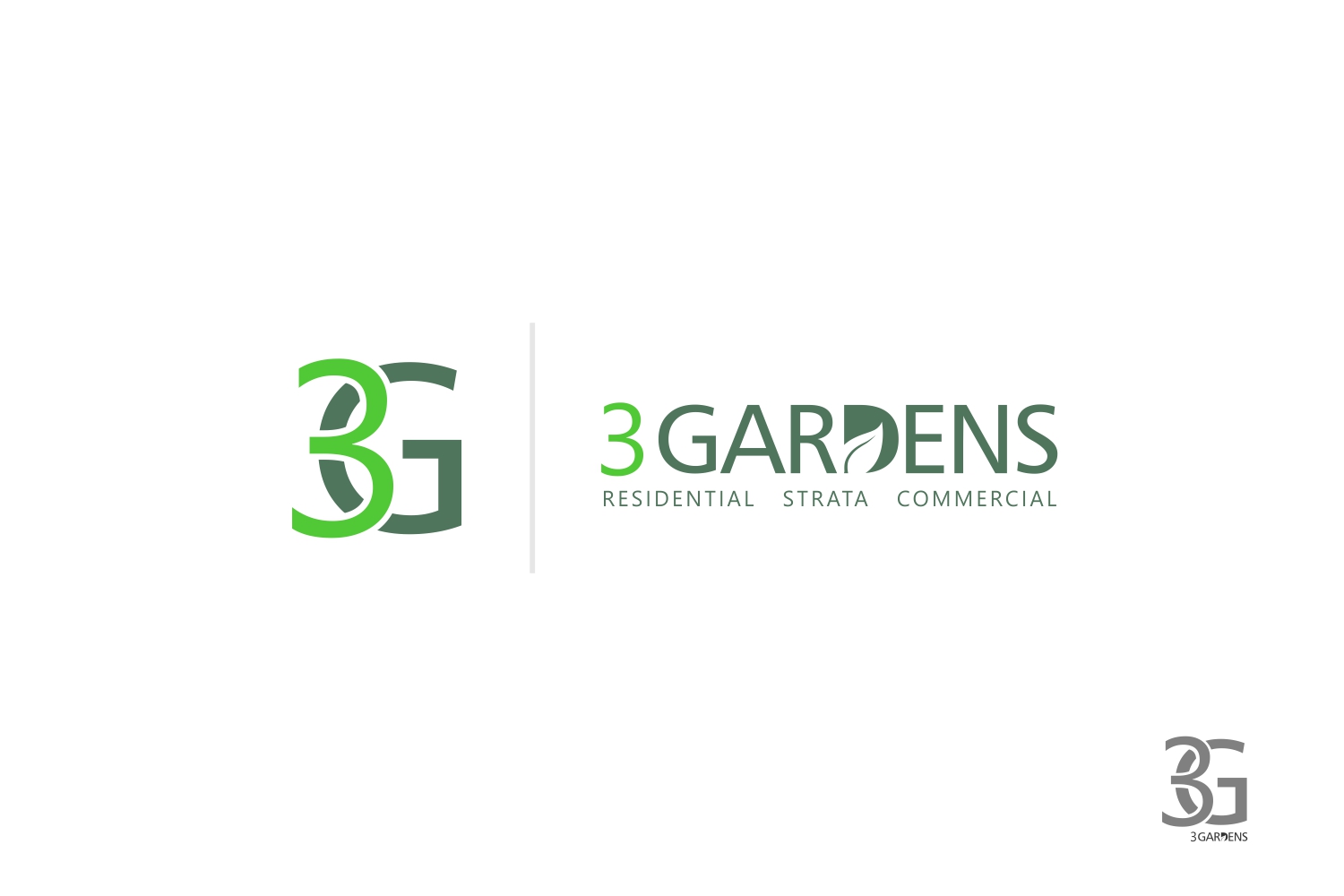 Logo-Design von Cameron McLachlan für 3 Gardens | Design #18961882