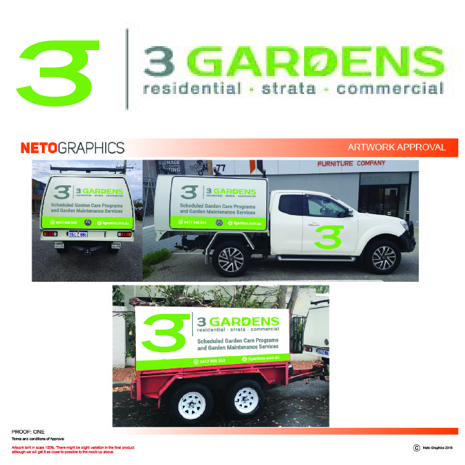 Logo Design by Creative Guru for 3 Gardens | Design #18952002