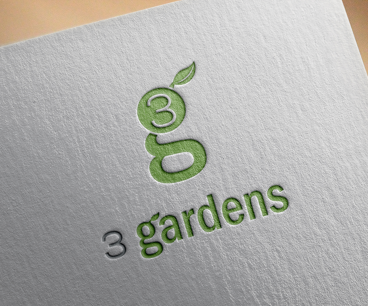 Logo Design by Antonio M for 3 Gardens | Design #19009466
