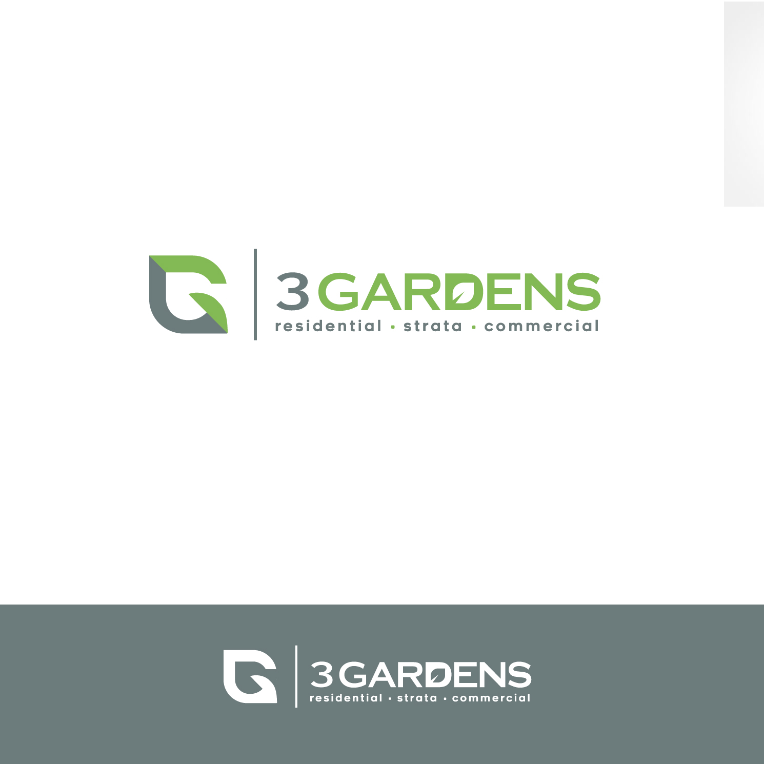 Logo Design by Ivelina Tsvetkova for 3 Gardens | Design #18959798