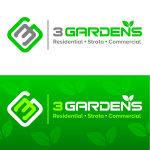 Logo Design by lightning.1972 for 3 Gardens | Design: #19023656