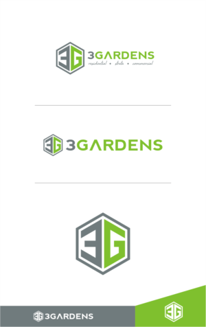 Logo Design by Big Stone Studio for 3 Gardens | Design: #18960670