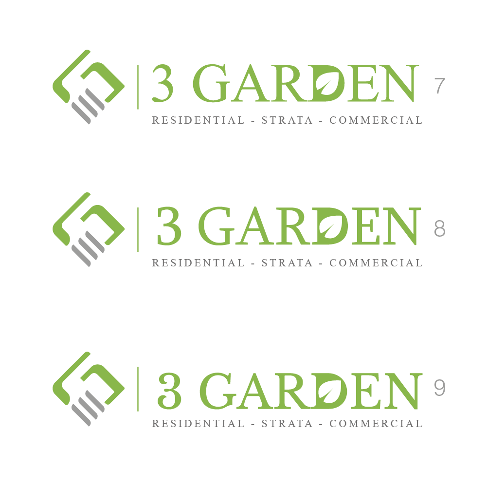 Logo Design by Gabriel Colete for 3 Gardens | Design #19165414