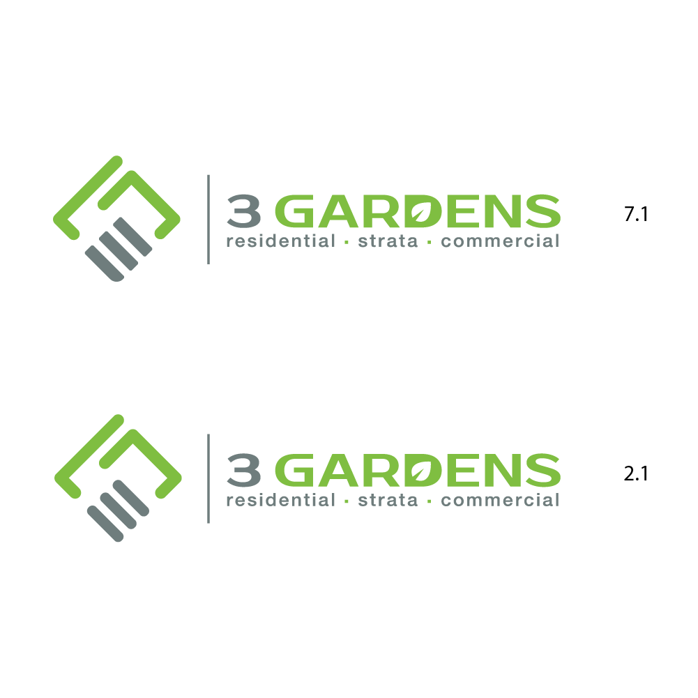 Logo Design by Gabriel Colete for 3 Gardens | Design #19206870