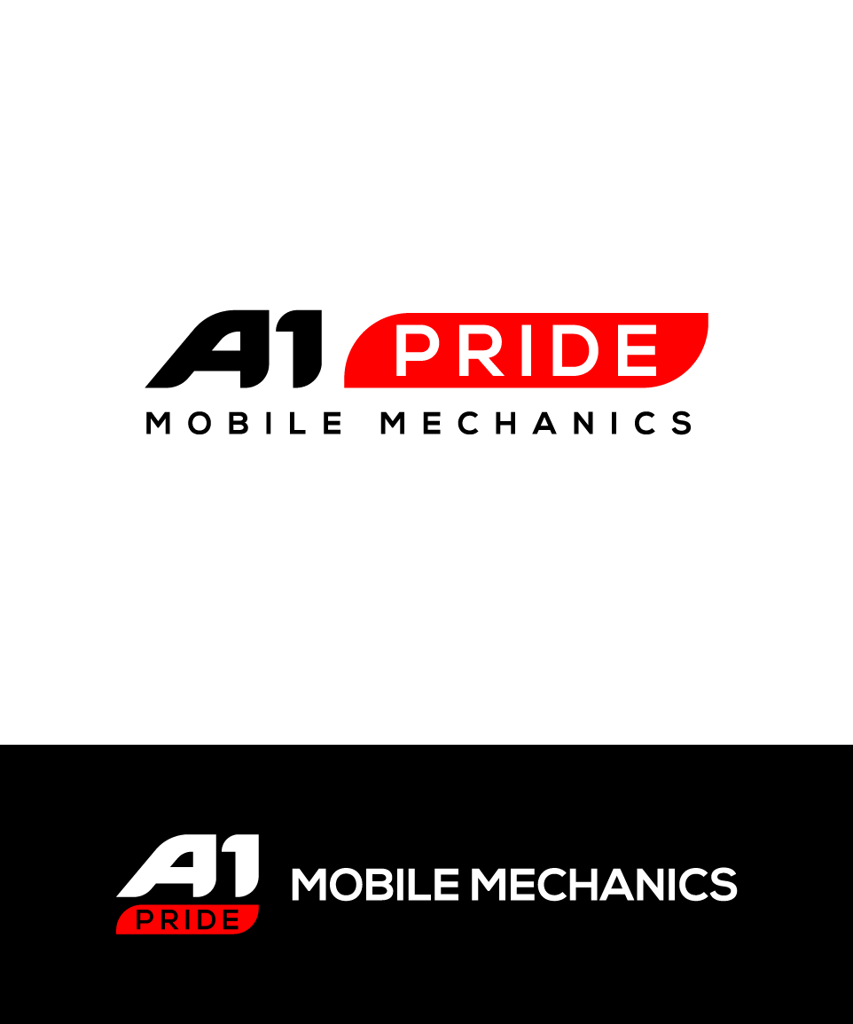 Bold Masculine Mechanic Logo Design For 1 A1 Pride Mobile Mechanics And 2 A1 Pride Fuel Assist Maybe Mobile Fuel Drain And Replace Service By Victipedia Design 18953357
