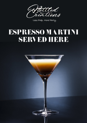 Espresso Martini Poster | Poster-Design von Tatlin