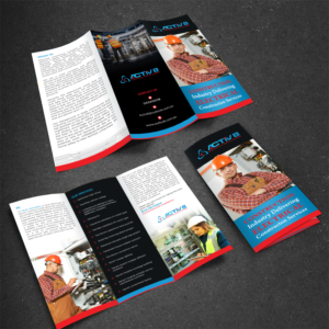 Brochure Design by debdesign for Activ8 electrical installations  | Design: #18959387