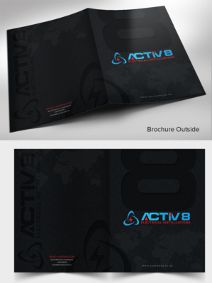 Brochure Design by SAI DESIGNS for Activ8 electrical installations  | Design: #18956868