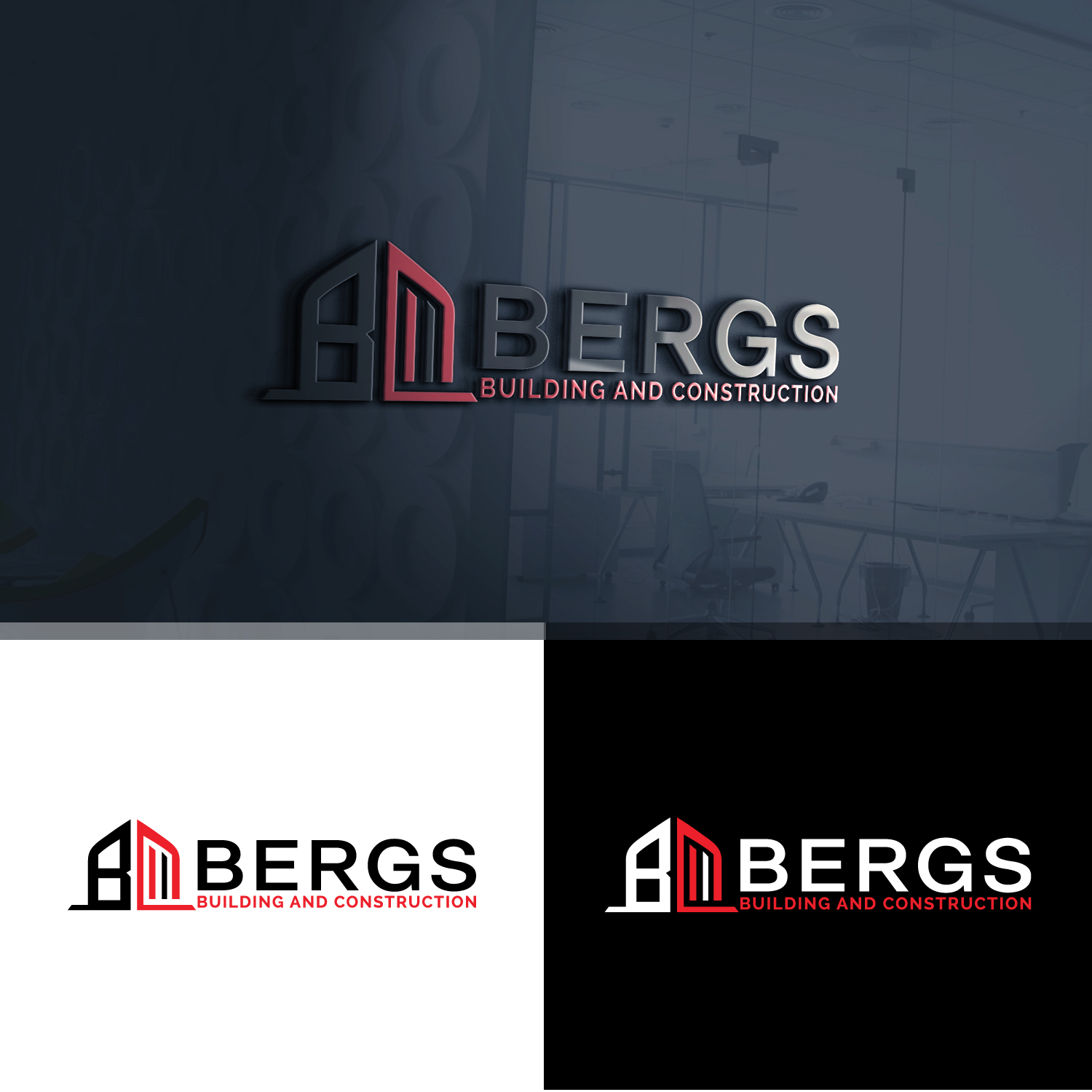 Logo Design by zahoorawan for Berg’s Building And Construction | Design: #18951925