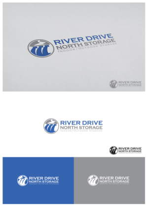 Logo Design by goranvisnjic82 for River Drive North Storage | Design #18954957