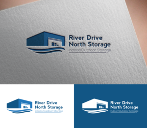 Logo Design by Maxo-Biz for River Drive North Storage | Design: #18966312