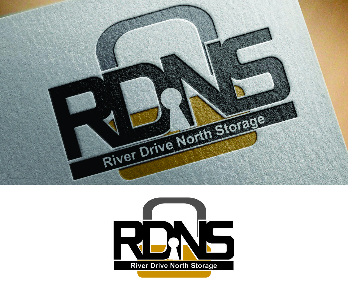Logo Design by hkm/nin design for River Drive North Storage | Design #18974390