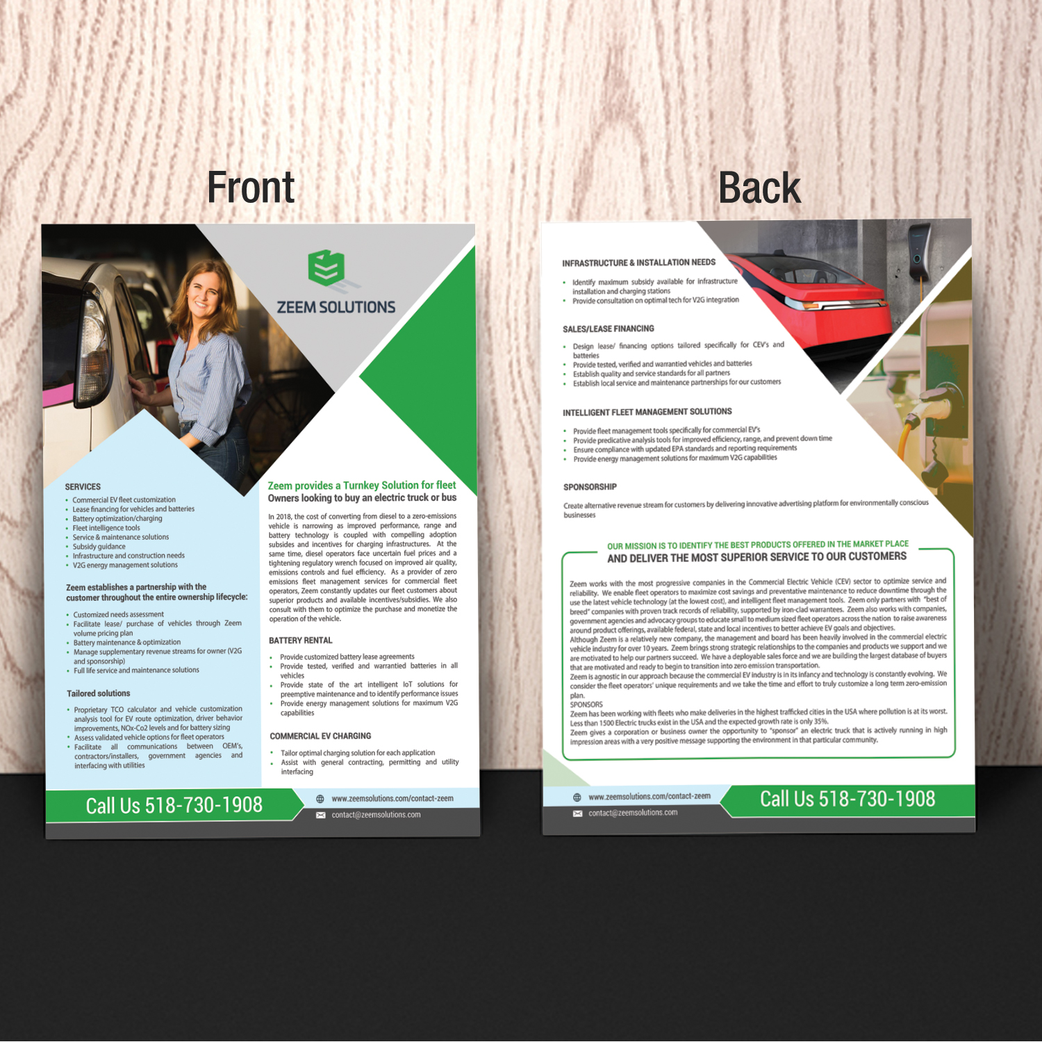 Flyer Design by debdesign for zeem solutions | Design #18965653
