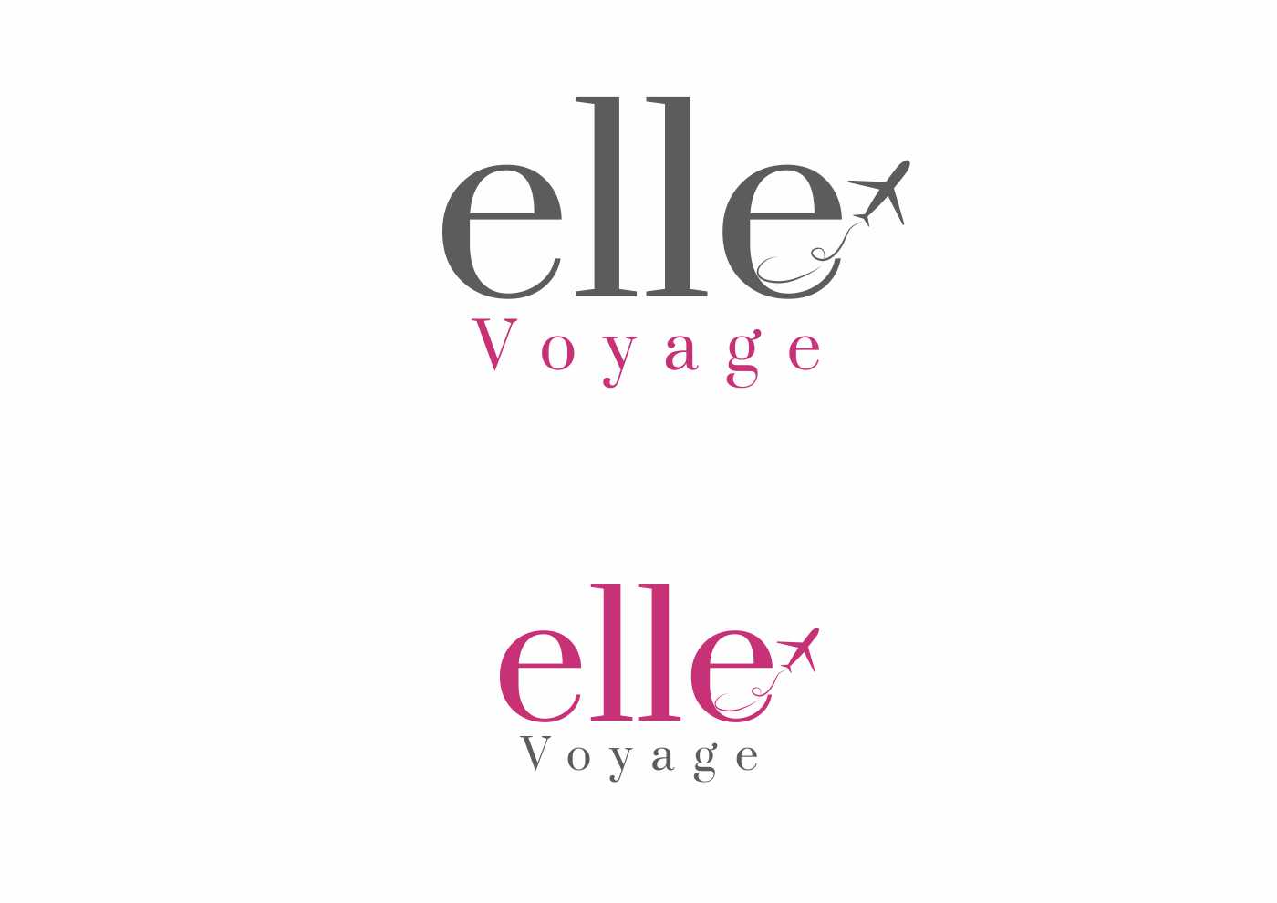 Logo Design by Marinescu Rozalia for Elle Voyage | Design #18961171