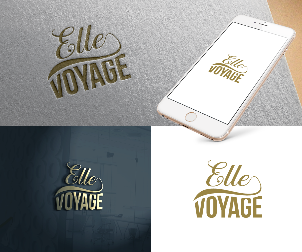 Logo Design by kenjie0476 for Elle Voyage | Design #18956987