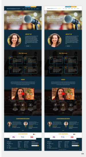 Wordpress Design by pb for Silverman Speech Consulting | Design: #21176453