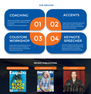 Wordpress Design by Gexton for Silverman Speech Consulting | Design: #21147257