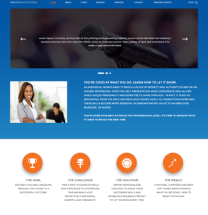 Wordpress Design by Gexton for Silverman Speech Consulting | Design: #21147258