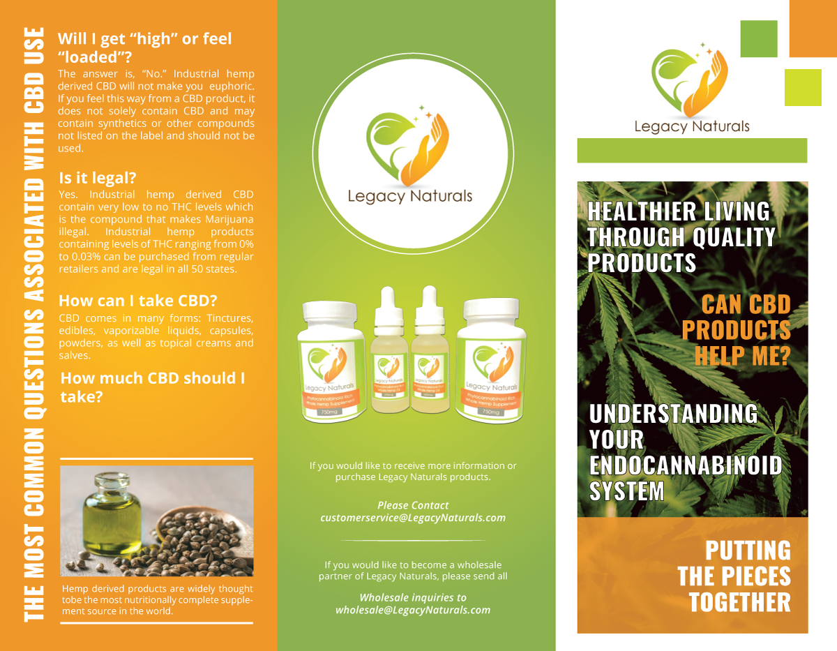 Flyer Design by JK18 for Legacy Naturals | Design #19018939