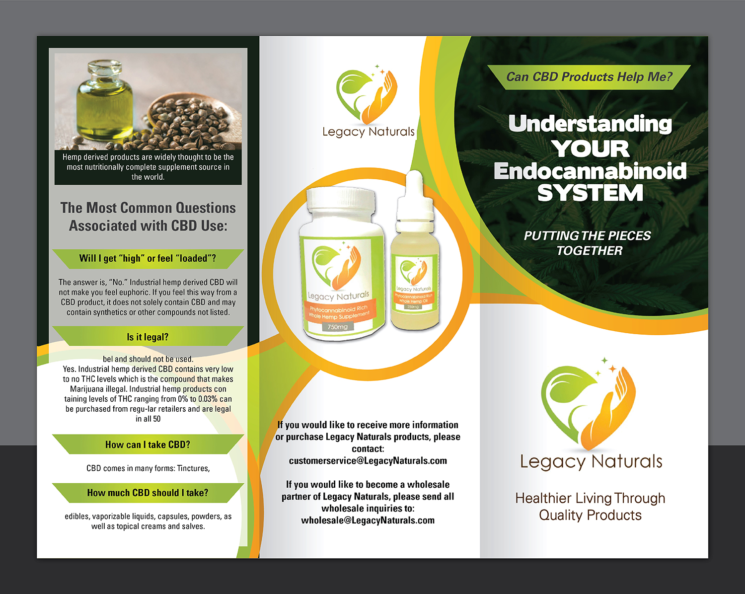 Flyer Design by Deziners Zone for Legacy Naturals | Design #19018767