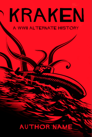Book Cover Design - Kraken - A WWII Alternate History | Buchumschlag Design von dienel96