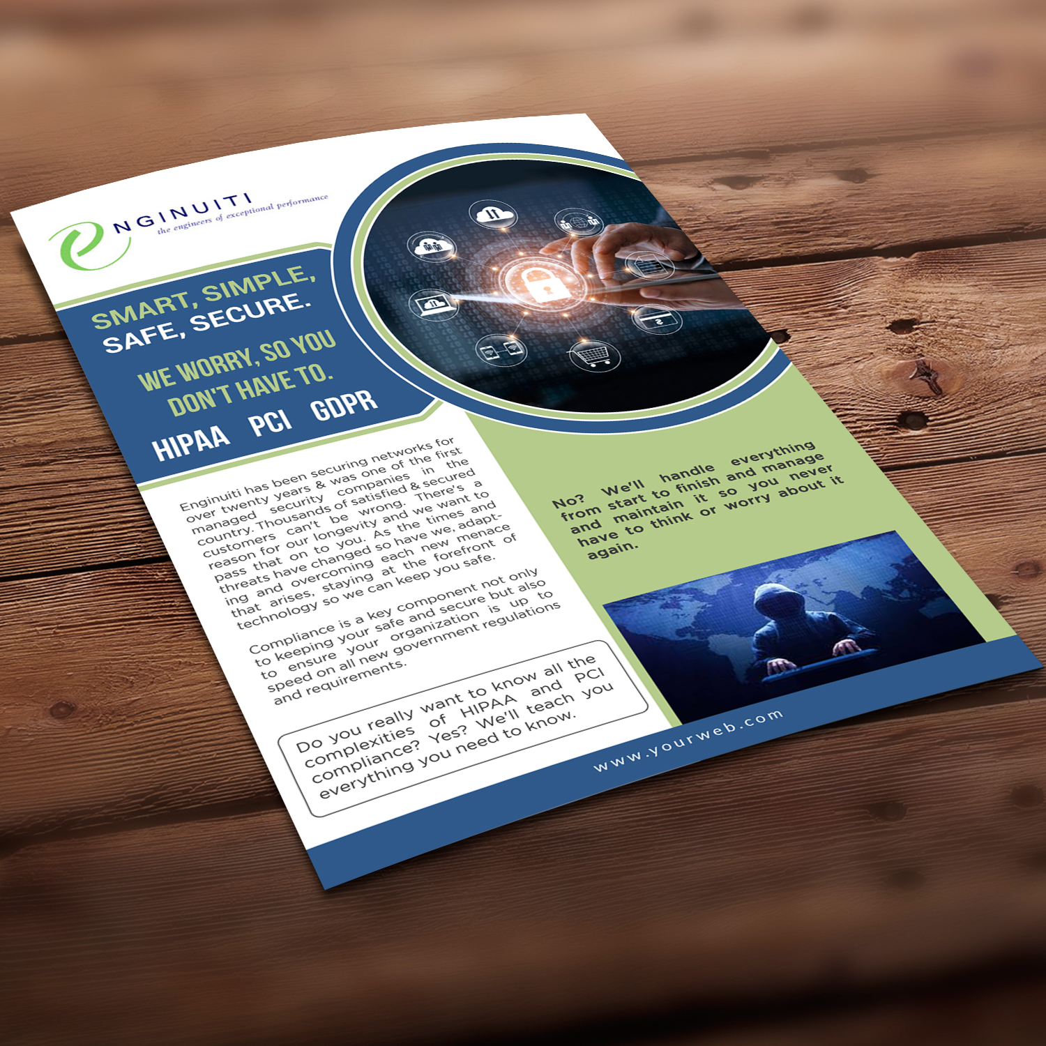 Design de Flyer par debdesign pour Enginuiti, Inc. | Design #18960055
