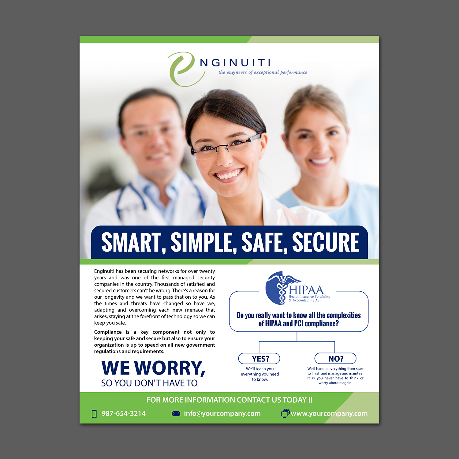 Flyer Design by Schöpfer for Enginuiti, Inc. | Design #18977226
