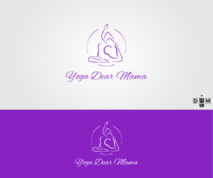 Yoga Dear Mama  | Logo Design by dmatas