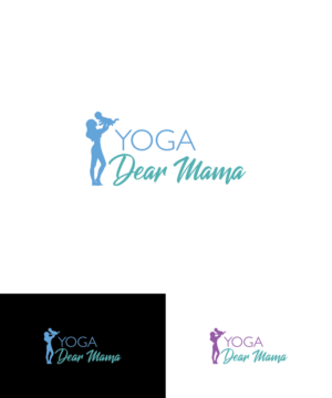 Yoga Dear Mama  | Logo Design by Wild Geek