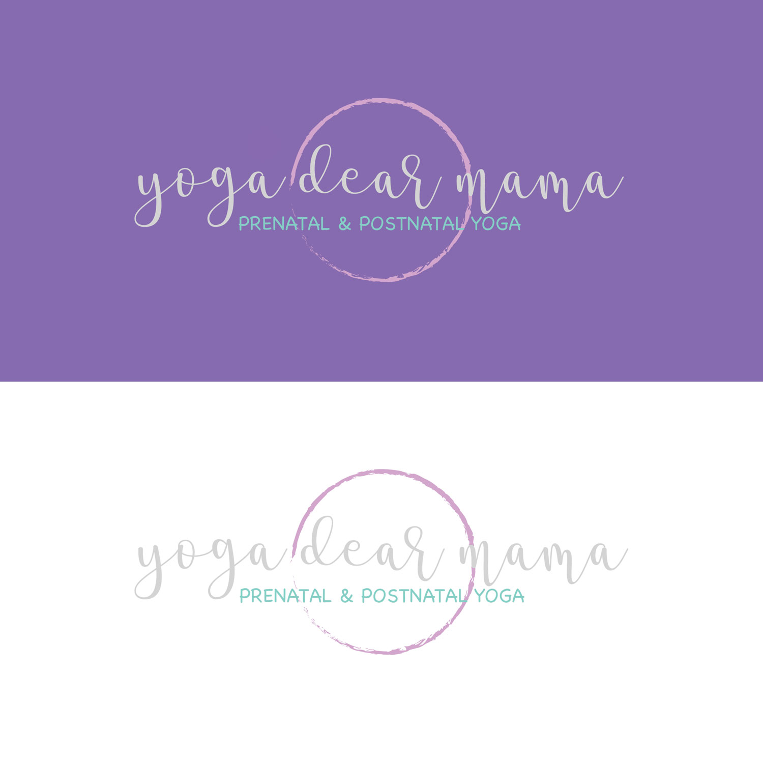 Logo Design by NatachaHoskins 2 for Yoga Dear | Design #18975650