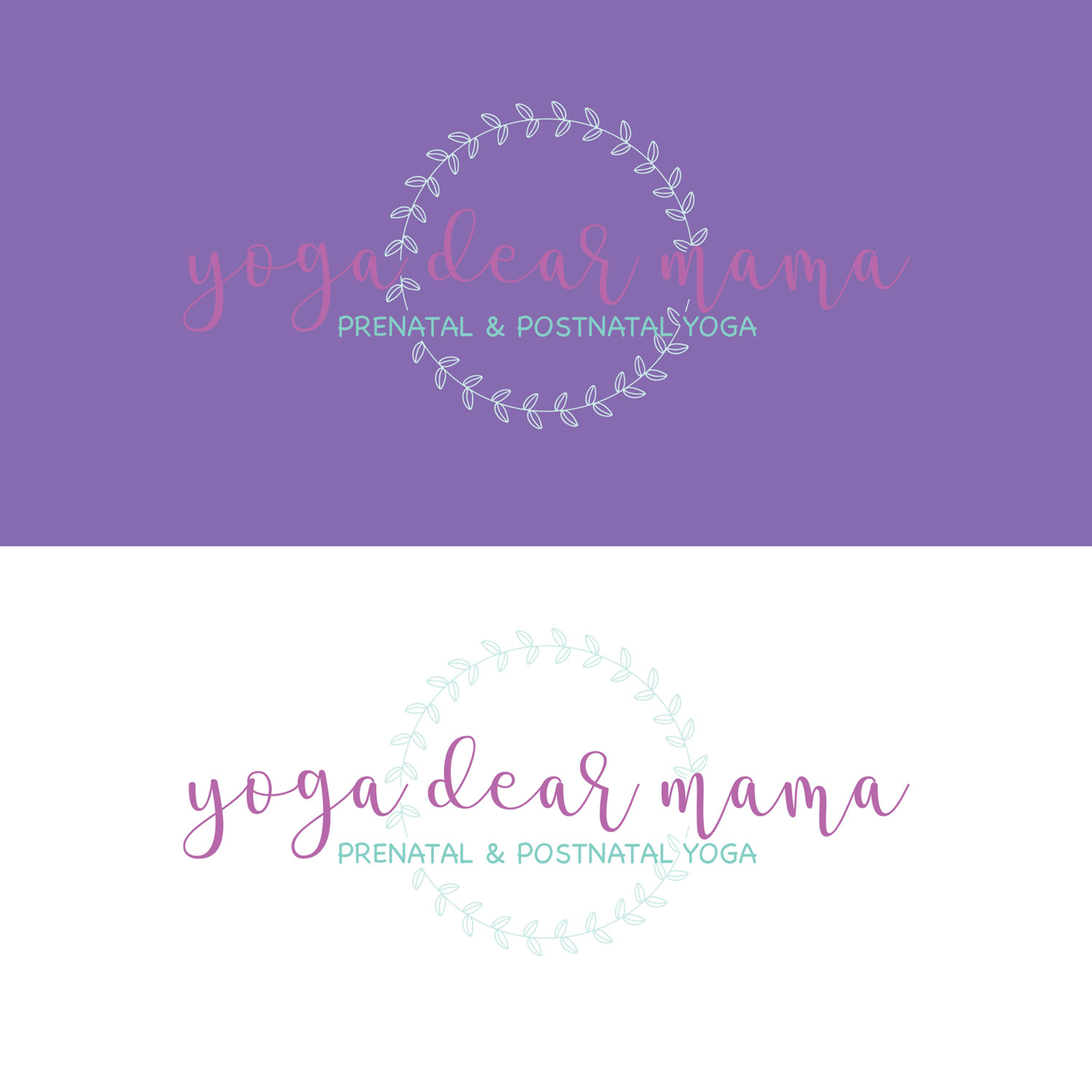 Logo Design by NatachaHoskins 2 for Yoga Dear | Design #18975815
