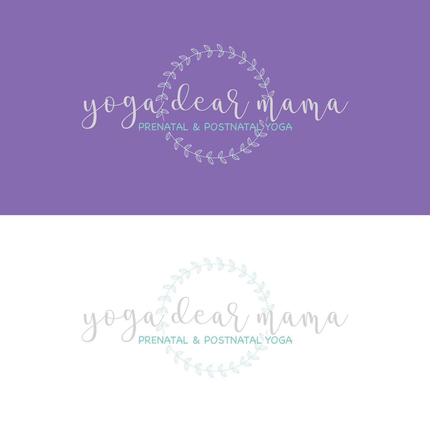 Logo Design by NatachaHoskins 2 for Yoga Dear | Design #18975822