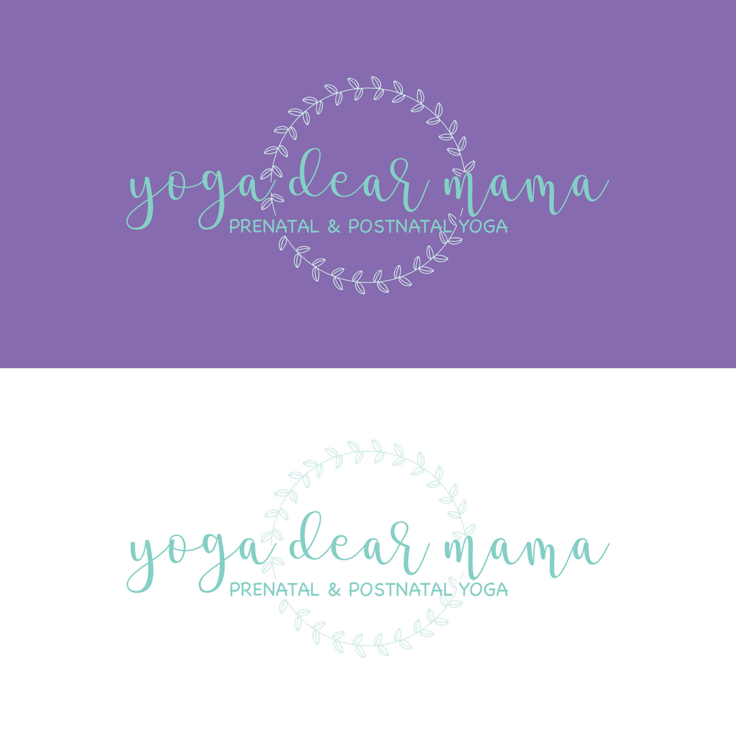 Logo Design by NatachaHoskins 2 for Yoga Dear | Design #18975829