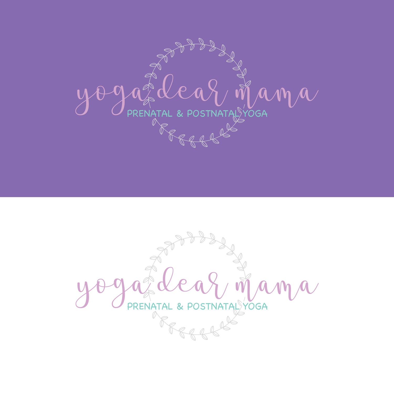 Logo Design by NatachaHoskins 2 for Yoga Dear | Design #18975836