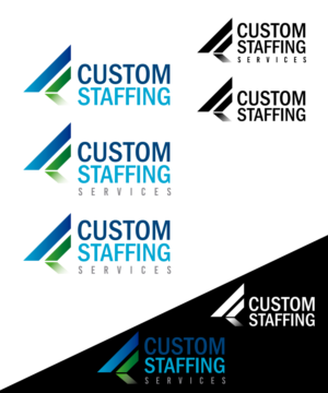 Logo Design by StudioD™ for Custom Staffing Services | Design: #18961531