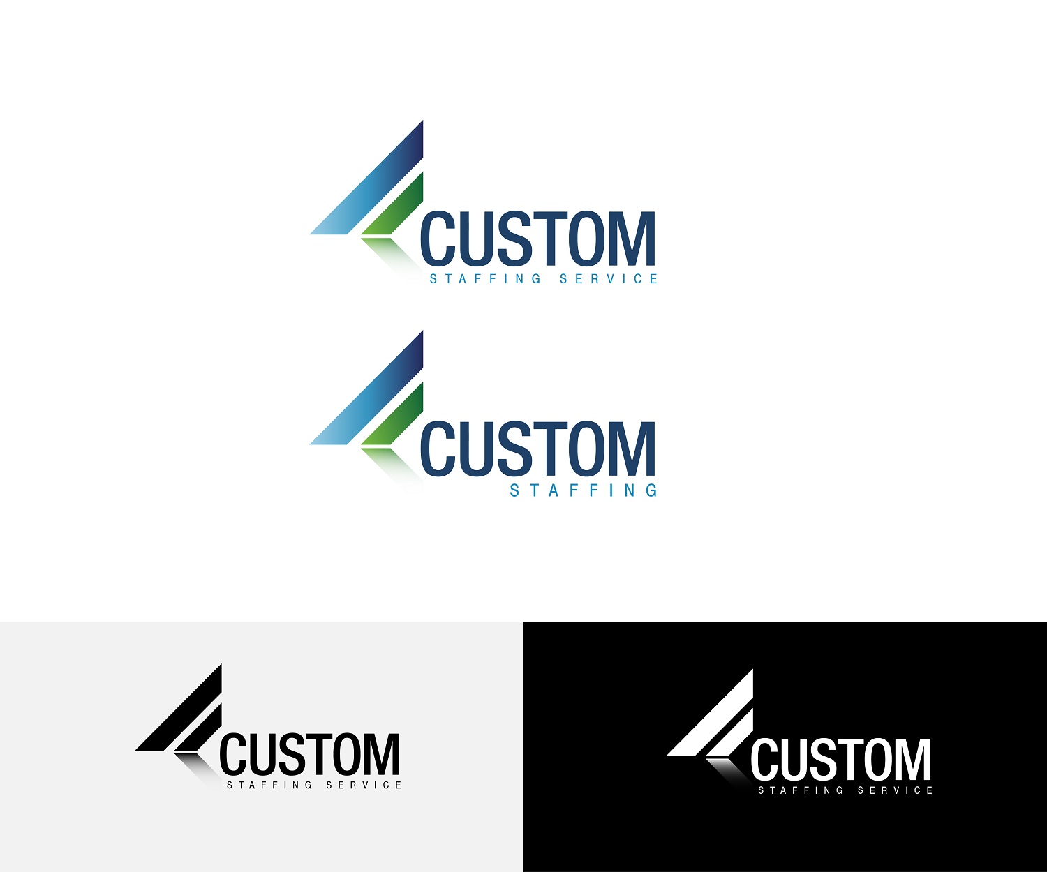 Logo Design by gaphicalatik for Custom Staffing Services | Design #18959252