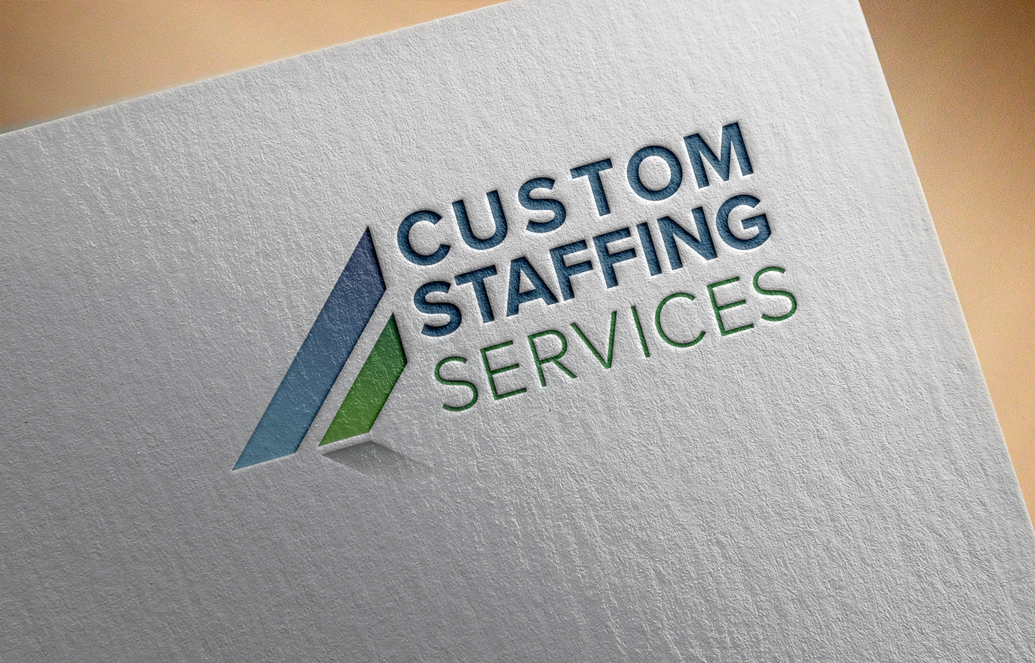 Logo Design by Mosa Abo swelem for Custom Staffing Services | Design #18958348