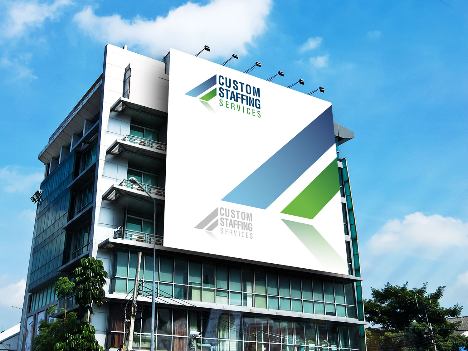 Logo Design by Mosa Abo swelem for Custom Staffing Services | Design #18961617