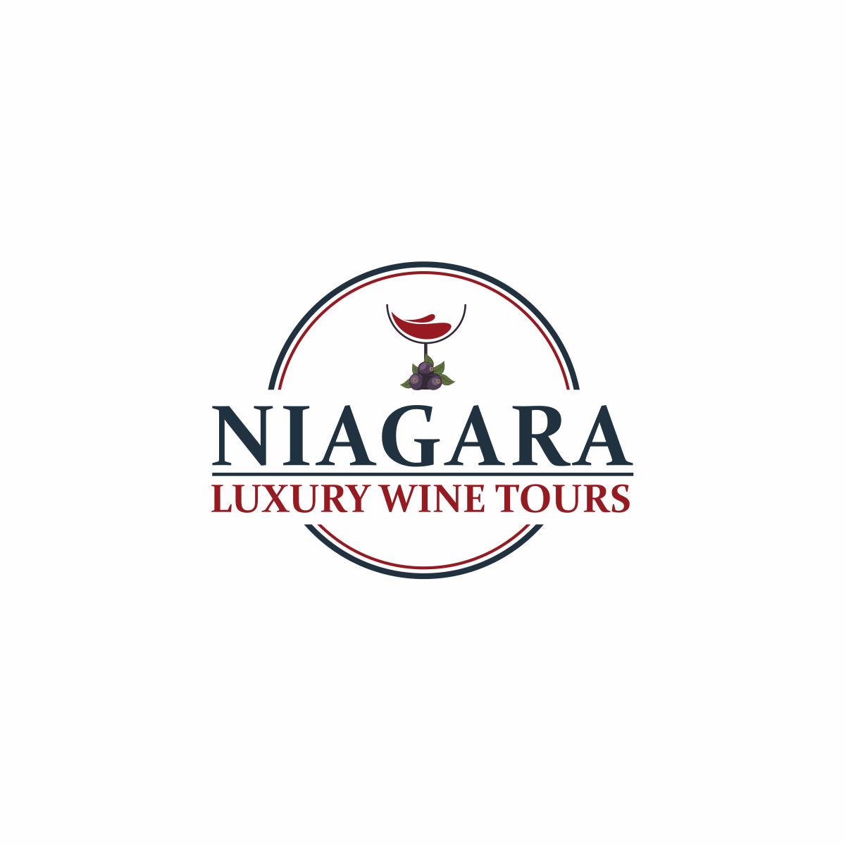 Logo Design by alqiano 2 for Niagara Luxury Wine Tours | Design #18997319