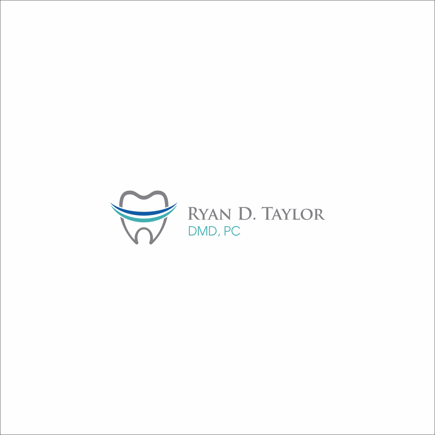 Diseño de Logo por subhadip para Ryan D. Taylor, DMD, PC | Diseño #18983477