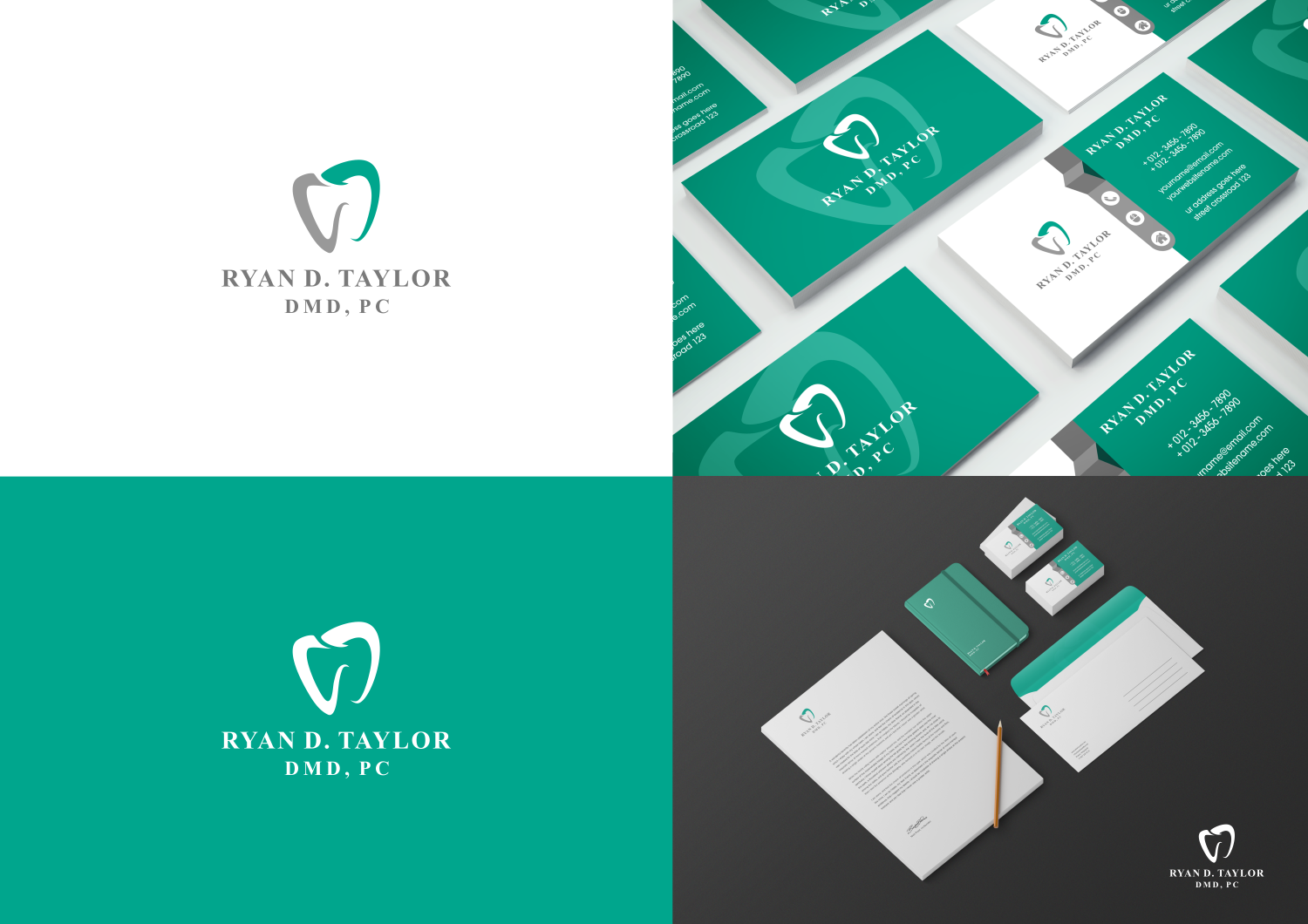 Logo Design by eudo for Ryan D. Taylor, DMD, PC | Design #19869285