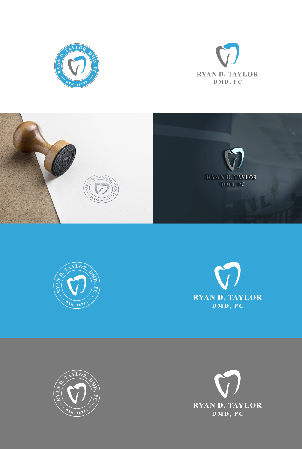 Logo Design by eudo for Ryan D. Taylor, DMD, PC | Design #19904186