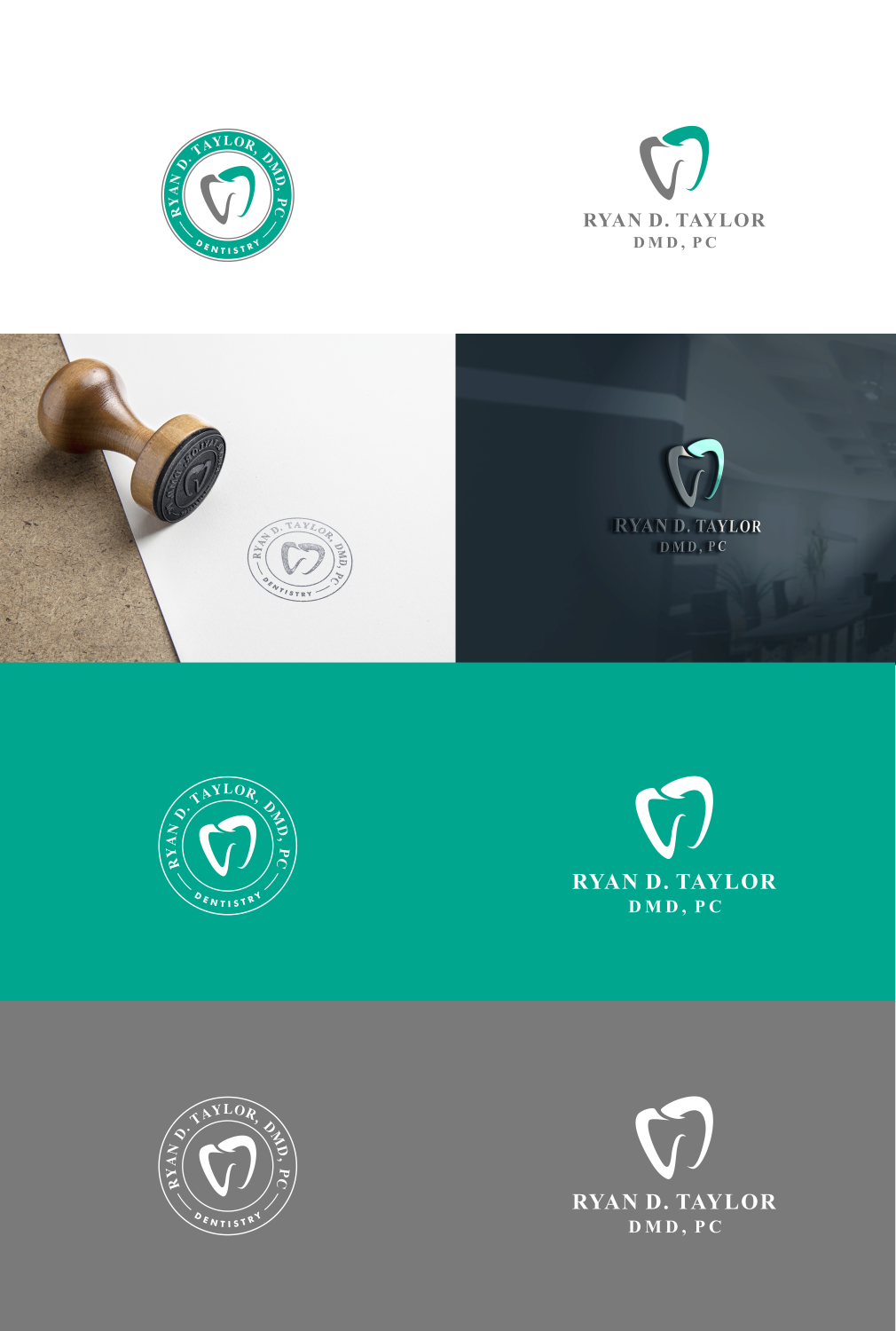 Logo Design by eudo for Ryan D. Taylor, DMD, PC | Design #19904193