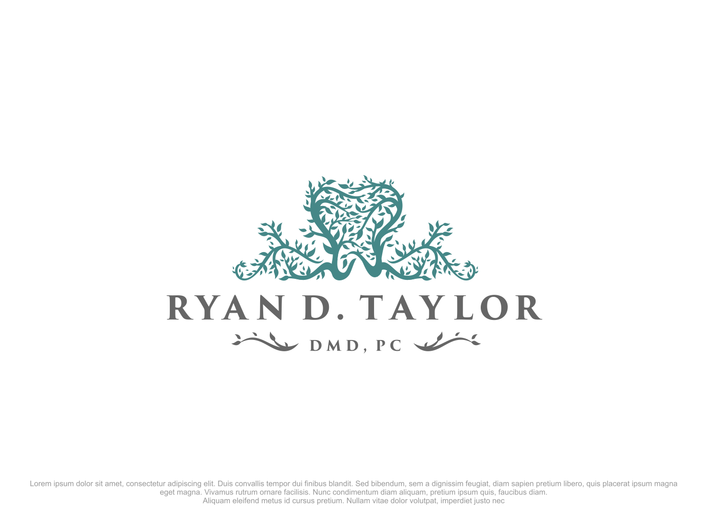 Logo Design by artswolf for Ryan D. Taylor, DMD, PC | Design #19898336